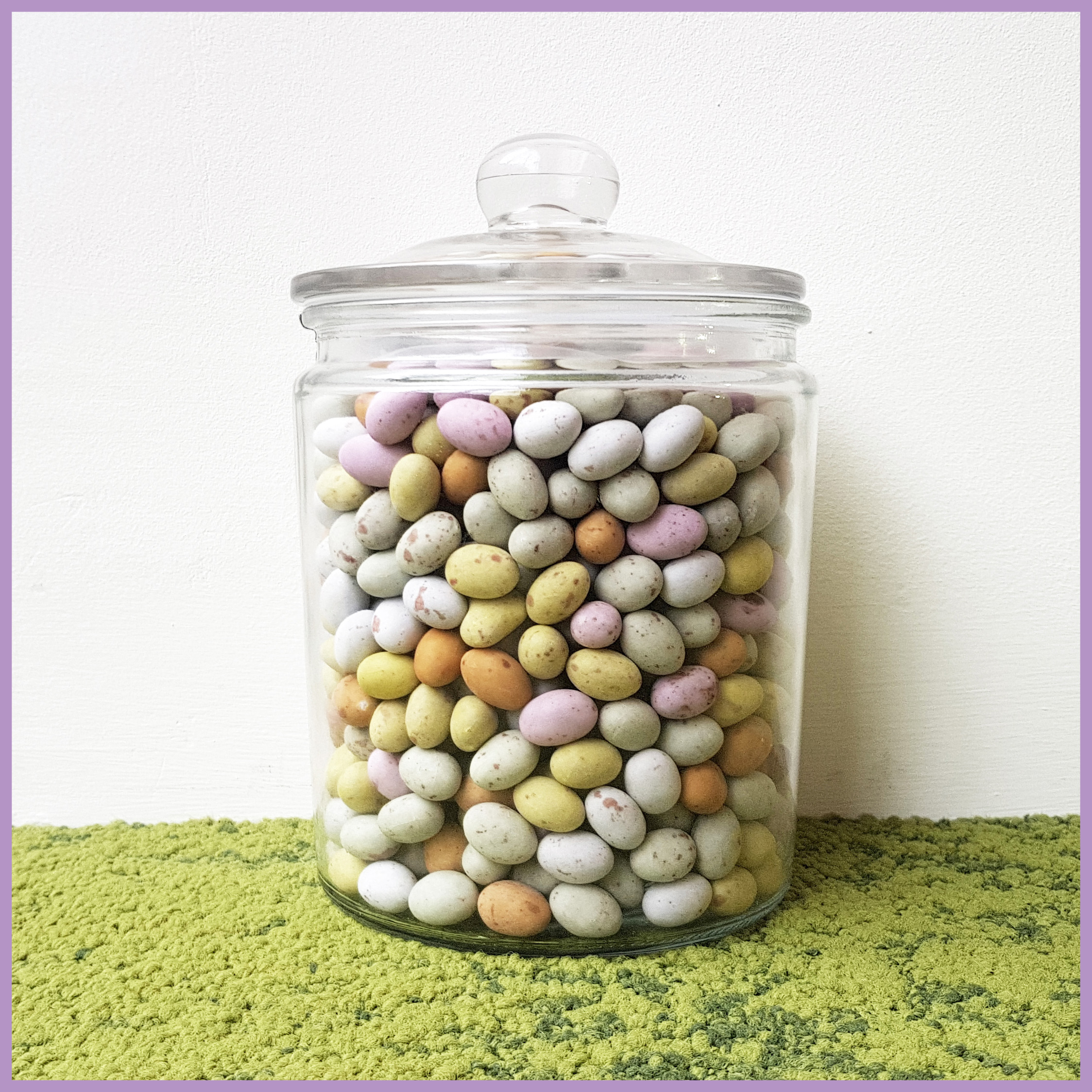Guess how many eggs are in the jar 